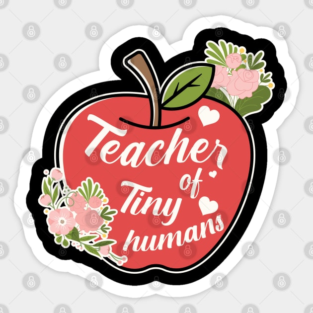 Teacher OF Tiny Humans Sticker by busines_night